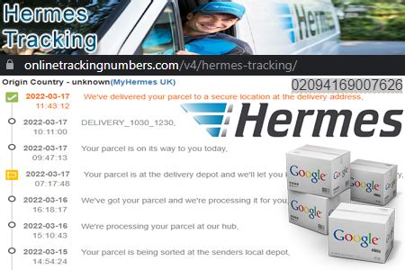 what is a hermes number|tracking number Hermes.